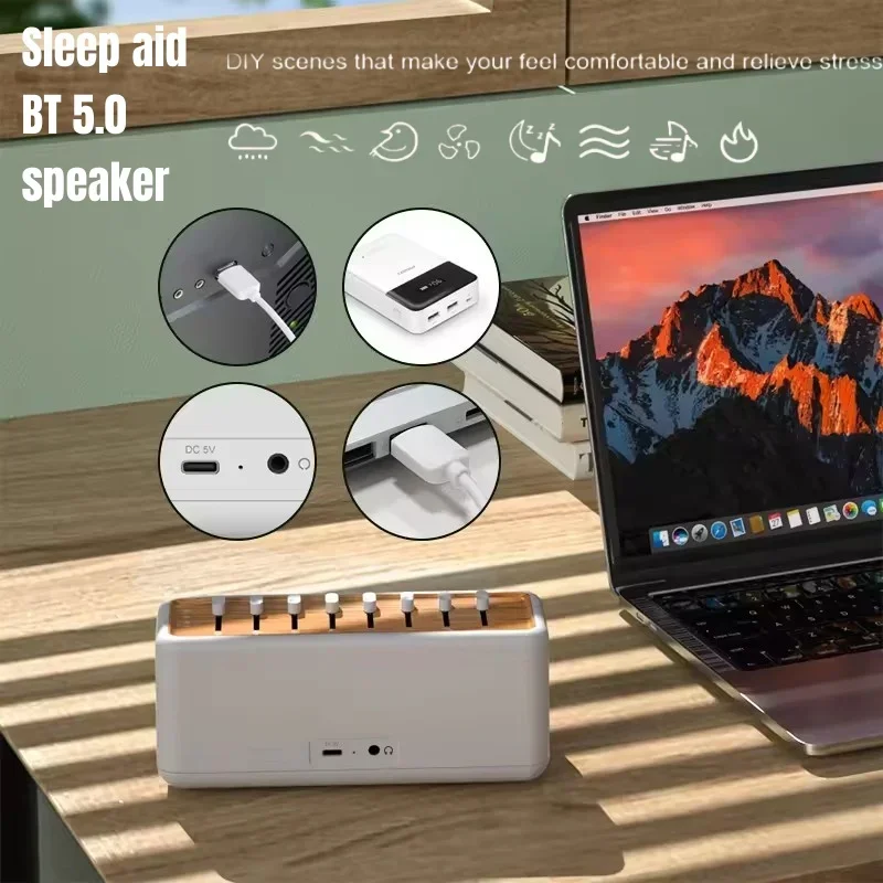 Home Improvement Music - Bezprzewodowy głośnik Bluetooth z funkcją timera,