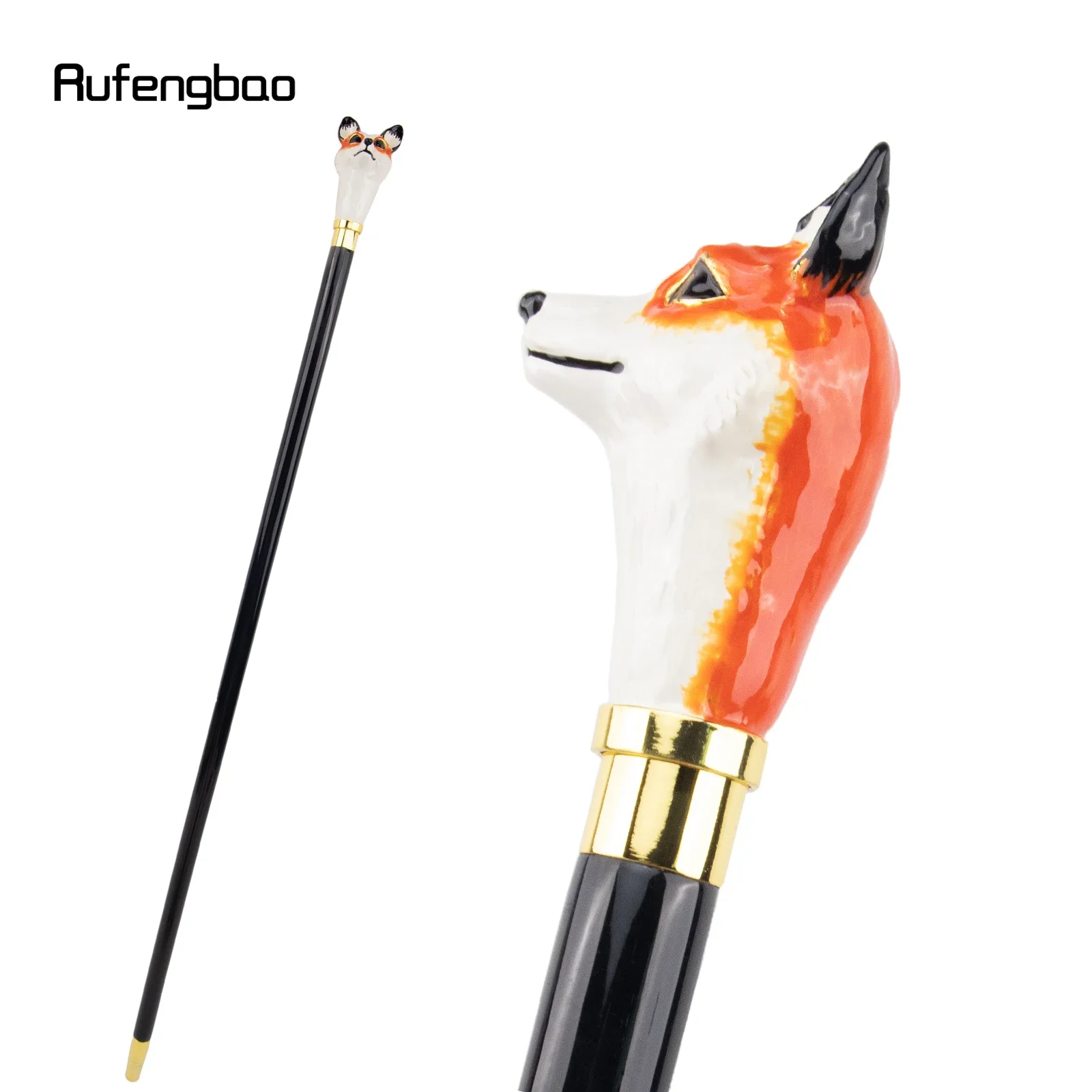 Wood Filler Stick - Ceramiczna głowa lisa rasy red fox,