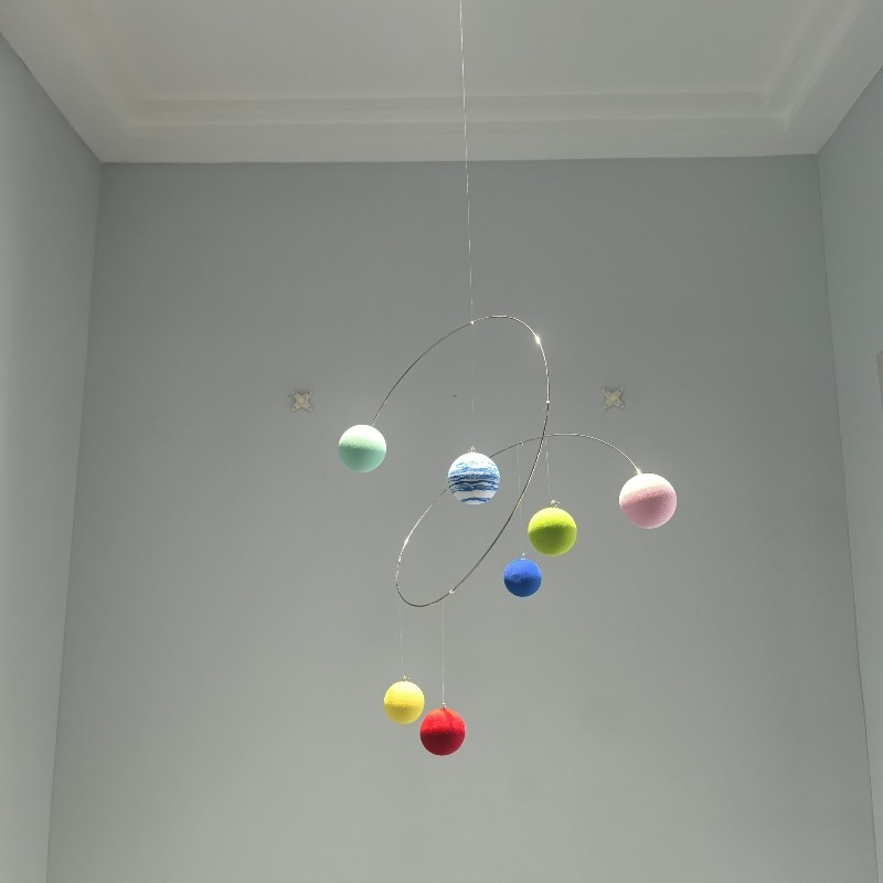 Home Improvement Ideas - Kreatywna 7-kolorowa kula Montessori, nowoczesny minimalistyczny