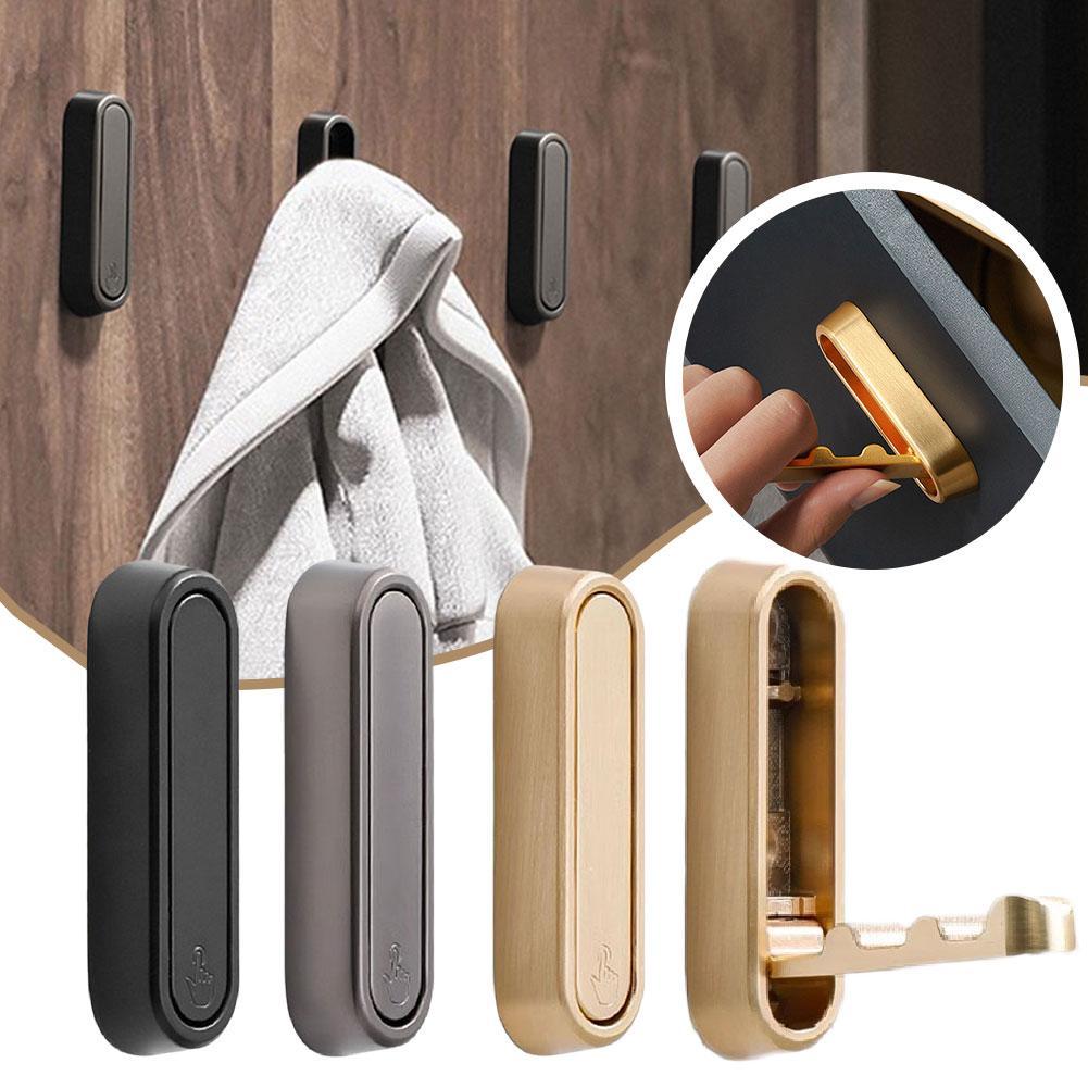 Home Improvement Ideas - 1 szt. Składany haczyk ścienny, ukryty