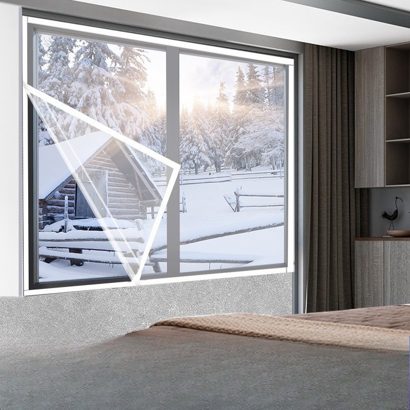 Zimowe Przezroczyste Ekranowe  – Window Insulation Film recenzja i cena