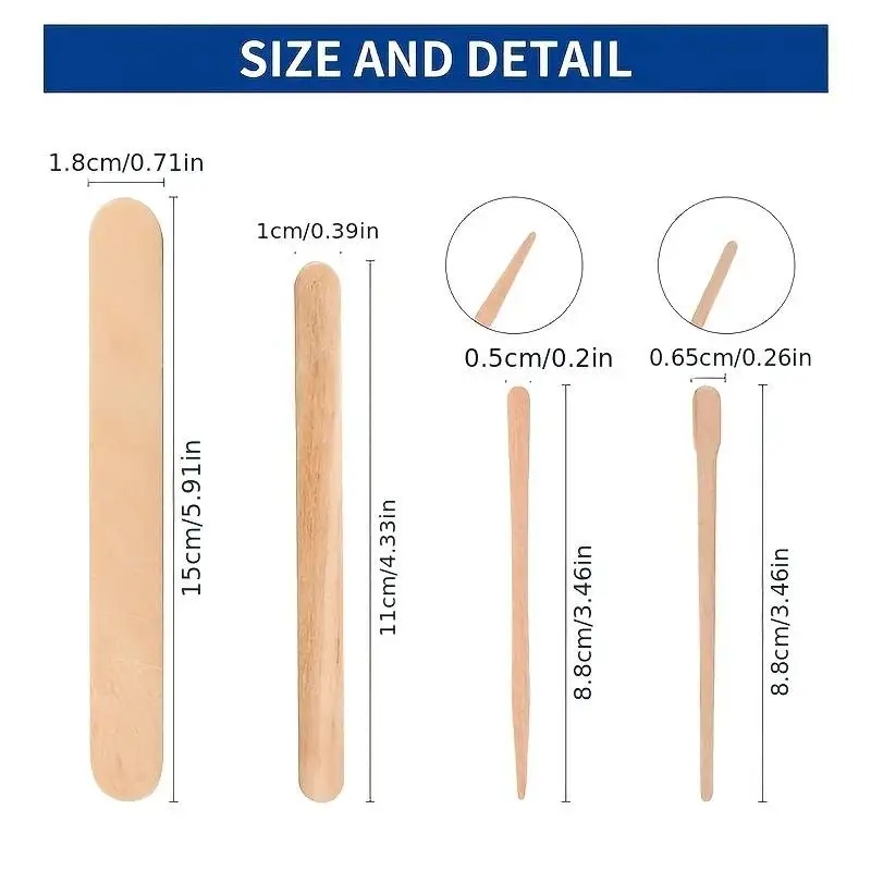 Drewniana szpatułka do depilac – Wood Filler Stick recenzja i cena