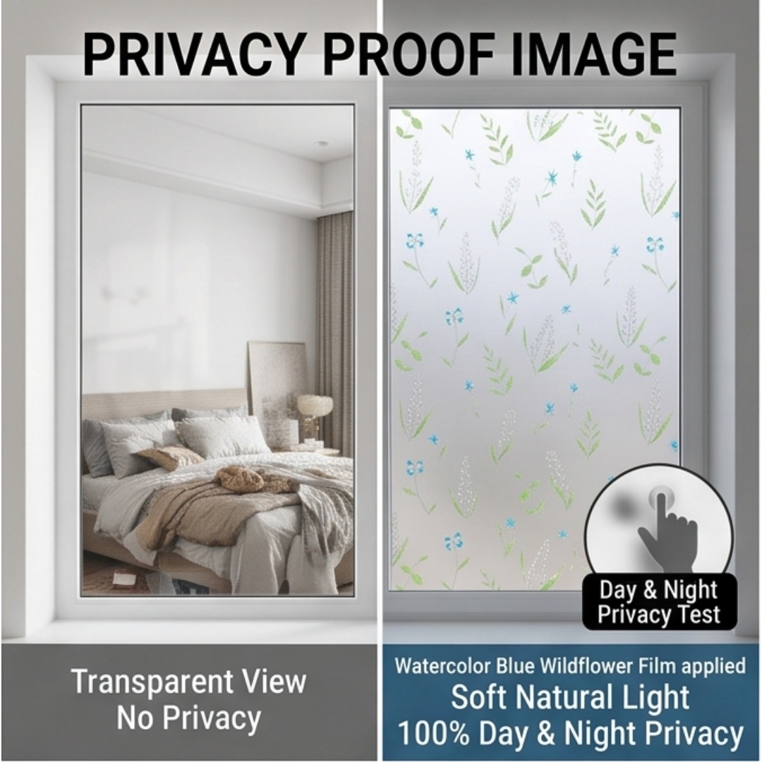 Samoprzylepna niebieska folia  – Window Insulation Film recenzja i cena