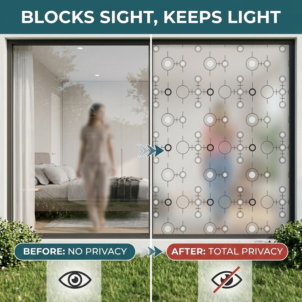 Samoprzylepna nowoczesna geome – Window Insulation Film recenzja i cena