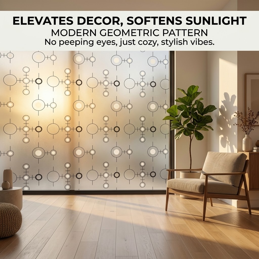 Samoprzylepna nowoczesna geome – Window Insulation Film recenzja i cena