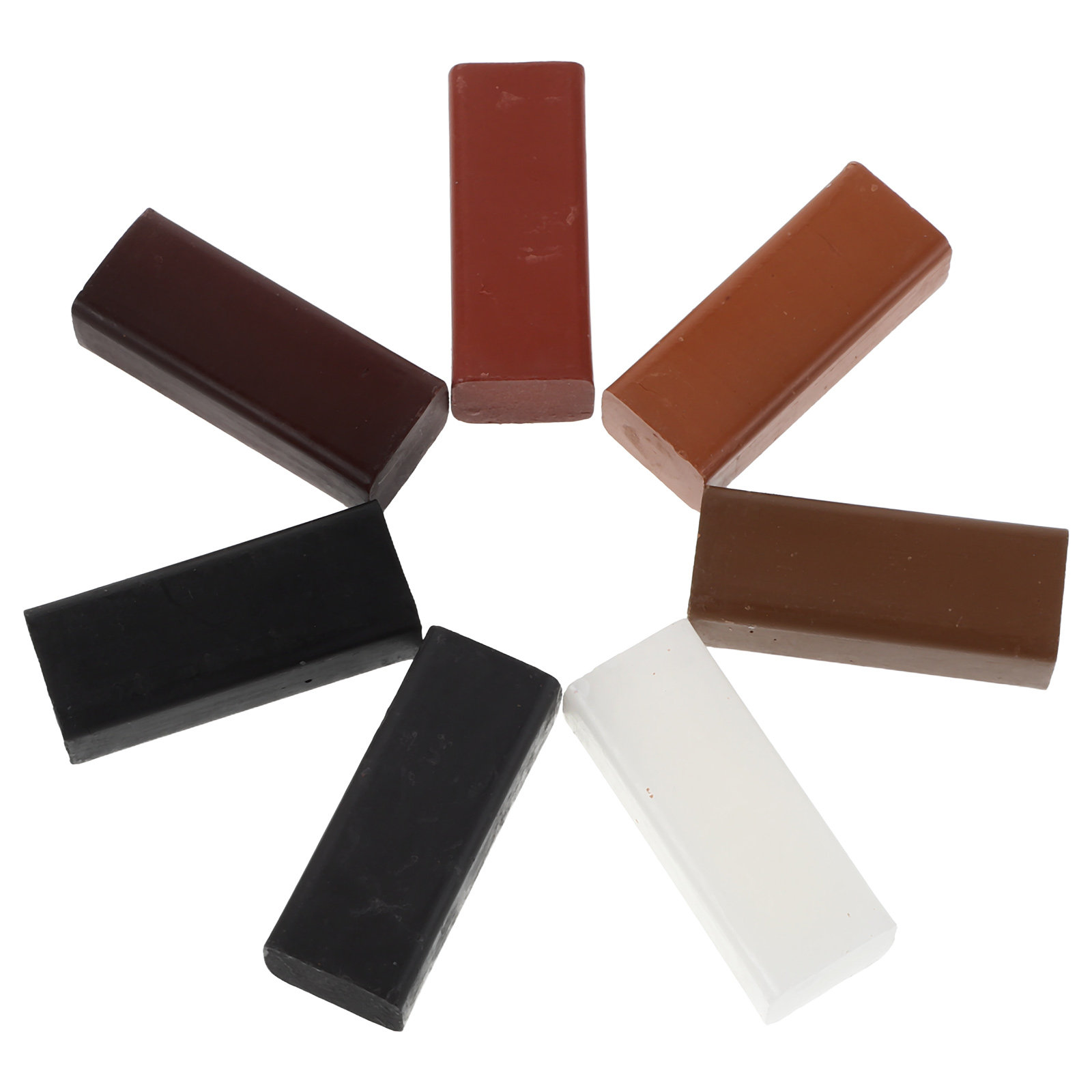 7 szt. Woskowych kredki do nap – Wood Filler Stick recenzja i cena