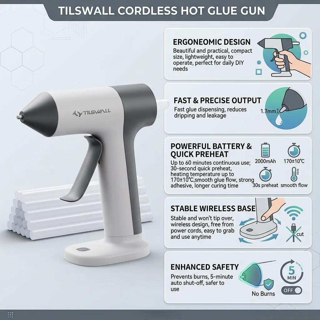 Bezprzewodowy pistolet do klej – Wood Filler Stick recenzja i cena